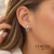 Brinco pérola e agua marinha - ouro 18k - comprar online