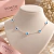 Choker olho grego - prata 925 - comprar online