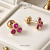 Brinco cacho de frutas - ouro 18k - Veneto Gioielliere 