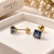 Brinco carrê - ouro 18k - comprar online
