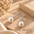 Brinco perola e zirconia - prata 925 - comprar online