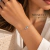 Pulseira olho grego 1 - prata 925