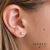 Brinco pérola fio - ouro 18k - comprar online