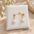 Brinco madrepérola - ouro 18K - loja online