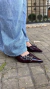 Zapato Chelsea Bordó