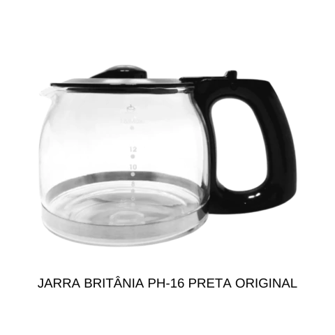 JARRA BRITÂNIA PH-16 PRETA ORIGINAL
