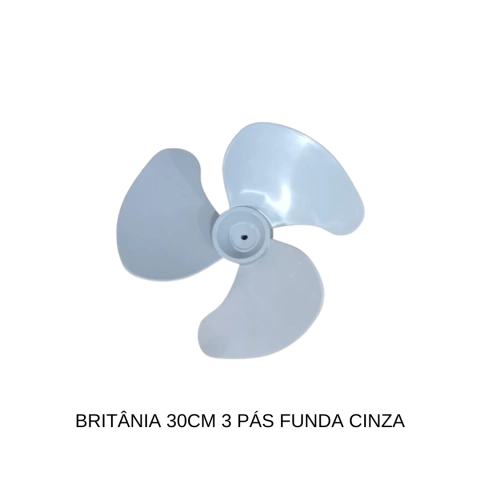BRITÂNIA 30CM 3 PÁS FUNDA CINZA