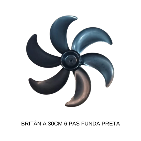 BRITÂNIA 30CM 6 PÁS FUNDA PRETA