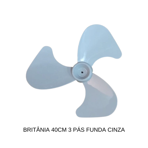 BRITÂNIA 40CM 3 PÁS FUNDA CINZA