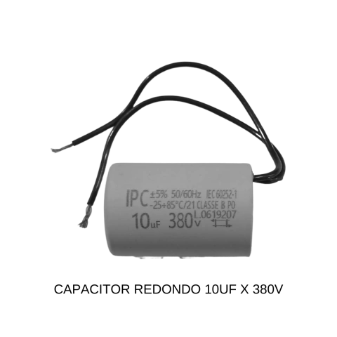 CAPACITOR REDONDO 10UF X 380V