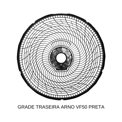 GRADE TRASEIRA ARNO VF50 PRETA