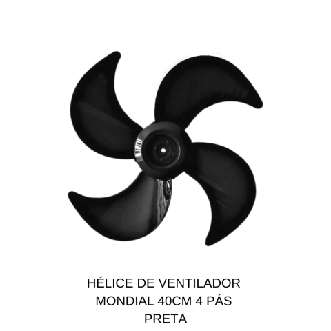 MONDIAL 40CM 4 PÁS PRETA