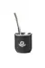 Mate + Bombilla Chata Negro - comprar online