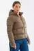 Campera Dama Matelasse Con Capucha Verde - comprar online