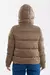 Campera Dama Matelasse Con Capucha Verde en internet