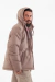 Campera De Nylon Con Cierre Beige - Gaucho Store
