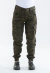 Pantalón Cargo Elastizado Camuflado Verde - comprar online