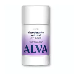 Desodorante Natural Alva em Barra Lavanda Vegano 55g