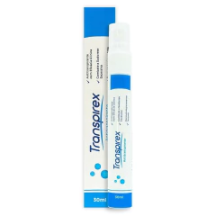 TRANSPIREX MINI SPRAY 30ML (P/ AXILAS E/OU CORPO TODO) - Suor Nunca Mais