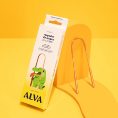 Raspador de Lingua de Cobre Infantil Alva Oral Care na internet