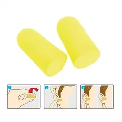 Protetor Auricular Silent Earplug Ultra 38dB 12 Pares Bege - Suor Nunca Mais