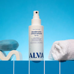 Desodorante Natural Alva Spray Sem Perfume Vegano 120ml na internet