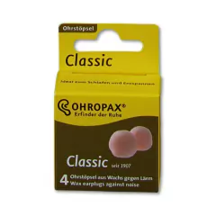 Protetor Auricular Ohropax Classic Cera 2 Pares 22 dB - comprar online