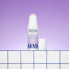 Desodorante Natural Alva Roll on Cristal Lavanda Vegano 70ml - Suor Nunca Mais