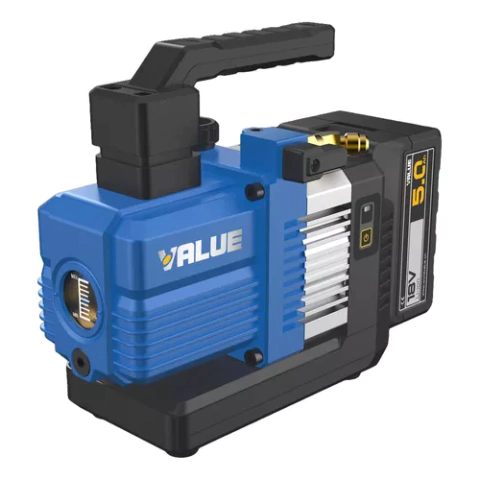 Bomba De Vacío VRP-2DLI Value A Batería 2 Etapas 57 Lts/min Apta R32