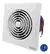 Extractor Aire Baño Hydra Blanco 4'' 100mm 12w Pared Techo - comprar online