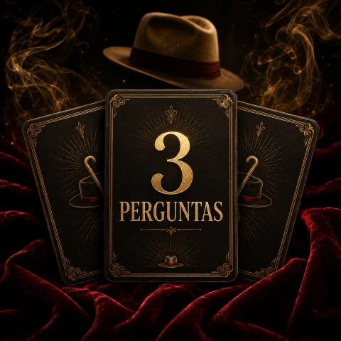 Leitura Cartas com Seu Zé (3 Perguntas)