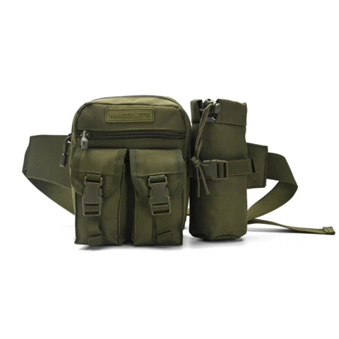 Riñonera Tactica Con Portabotella Wanderlust - comprar online