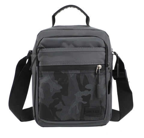 Morral Ona Saez Camuflado en Poliéster