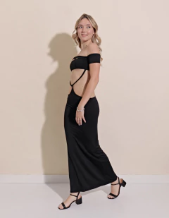 vestido green valvet - comprar online