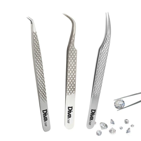 Kit 3 Diamantadas Extensão Cílios Volume Russo, Mega Volume e Fios Tecnológicos - comprar online