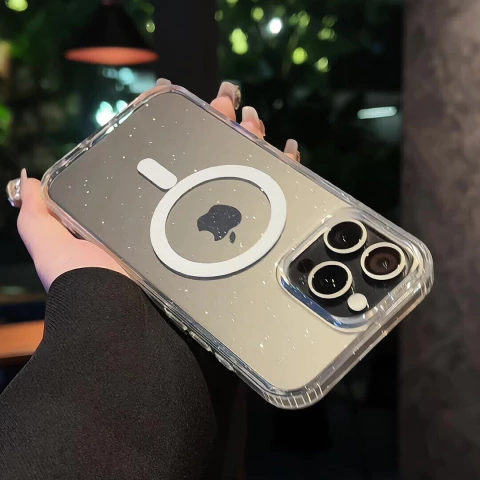 Funda Glitter Premium Magsafe para iPhone - Varios Colores - comprar online