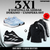 3X1 - 2 ZAPATILLAS ADIDAS DURAMO + CAMPERA ADIDAS SST - comprar online