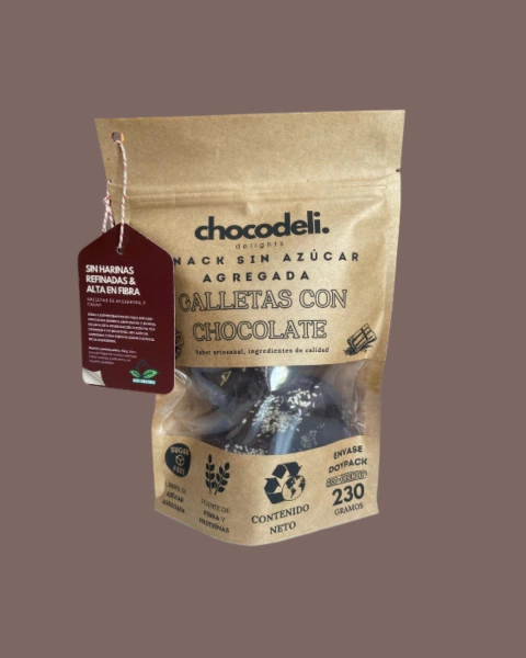 Galletas de Algarroba y Cacao Amargo - comprar online