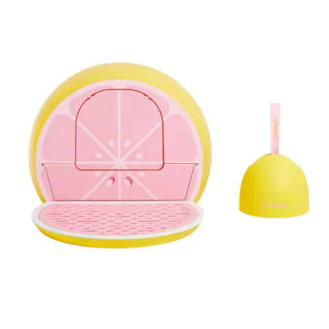 Banheiro para Gatos Vetreska Grapefruit - Design Criativo e Funcional