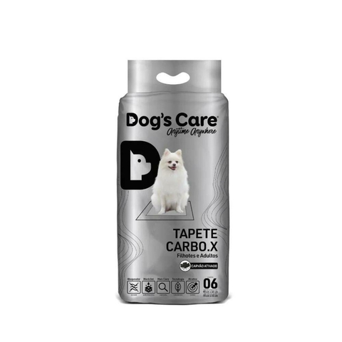 Tapete Higienico Ecotapete Carbo 6 Unidades Dog’s Care
