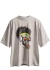 Camiseta Oversized Caveira Afro Voodoo Hashed Skull #0460 - comprar online