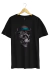 Camiseta Clássica Pima Caveira Hashed Skull #0243 - comprar online