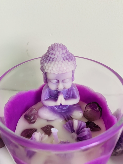 Vela Aura - Ametista | Conexão e Intuição - comprar online