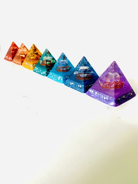 Kit 7 Mini Orgonites COM DESCONTO | Edição Essenciais - comprar online