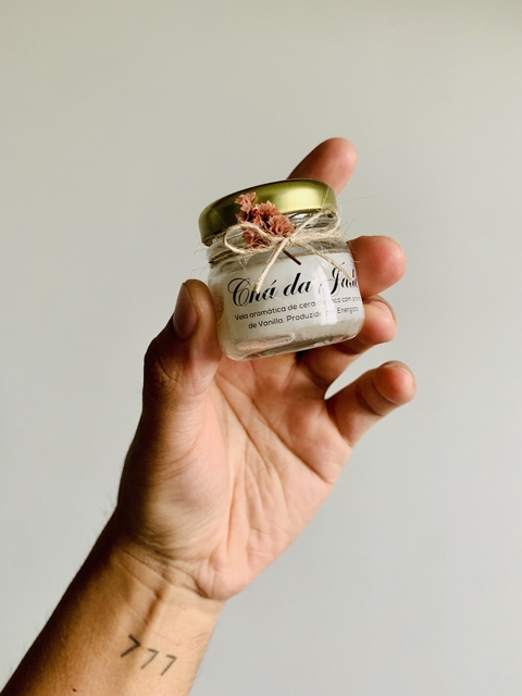 Lembrancinha Vela Potinho Personalizado - comprar online