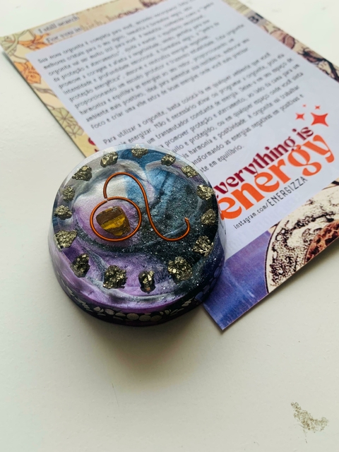 Orgonite do Signo de Leão - comprar online
