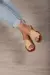 Rasteirinha de Palha - Cor Nude - comprar online