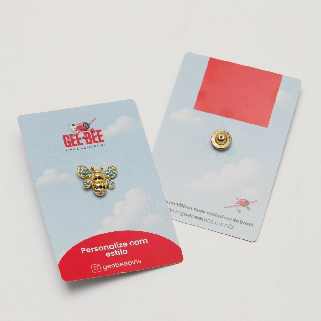 PIN PARA TENIS - Abelha com Strass