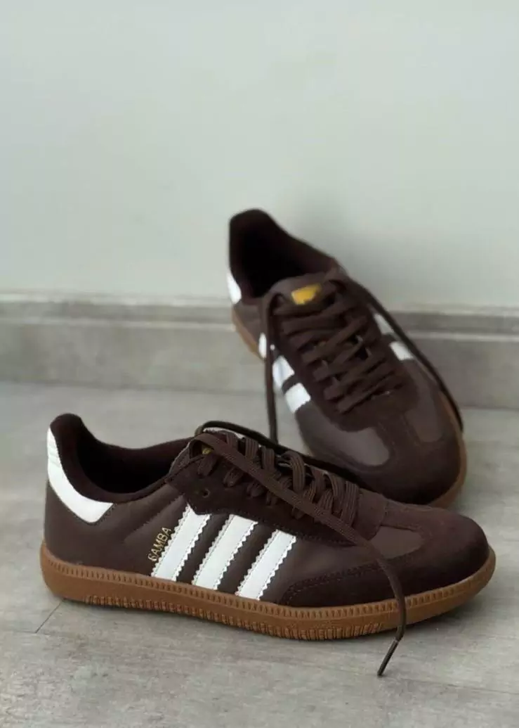 Adidas Samba (SINTETICO) - Cor Café