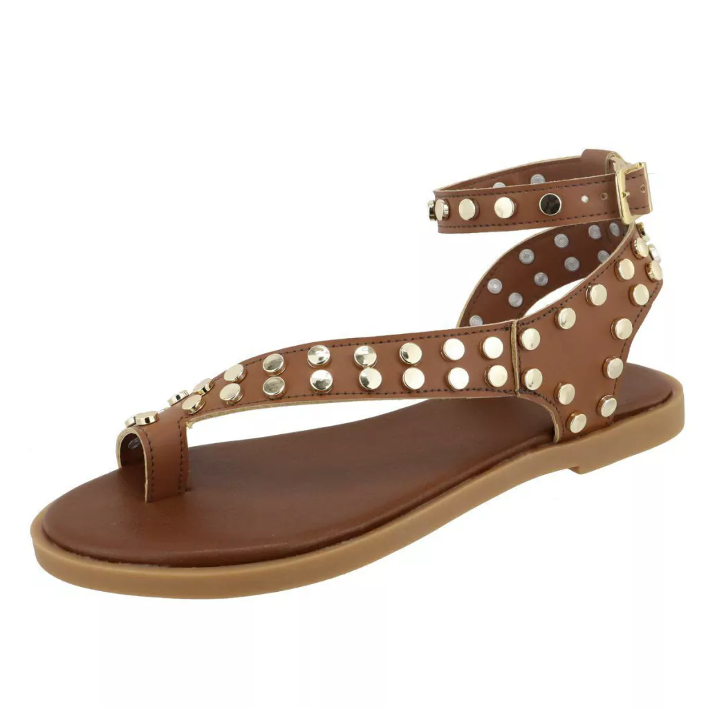 RASTEIRA CLOE MARROM CAFE COM APLICAÇÃO ABS